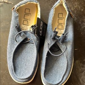 Hey Dude Denim Blue Loafers Wendy new